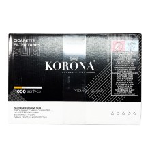 Гильзы для табака "KORONA" (Корона) Slim 6.5/15мм (1000)